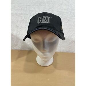 CAT Caterpillar Black Adjustable Hat June 2017 100,000th Compact Wheel Loader
